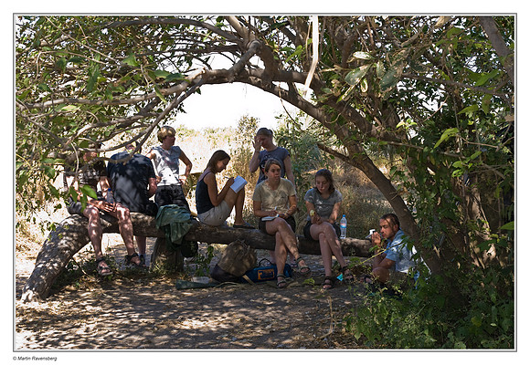 Campsite in the Okavango Delta - Botswana
