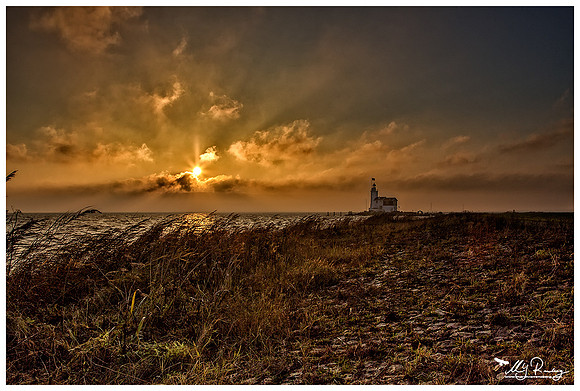 Paard van Marken, the lighthouse