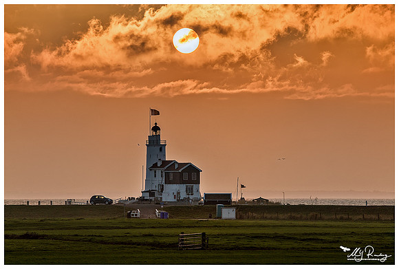 Paard van Marken, the lighthouse