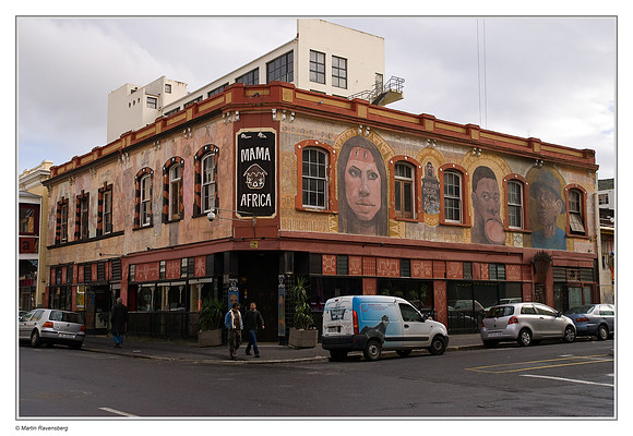 Mama Africa Restaurant at Long Street in Cape Town