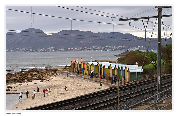 View over False Bay near Simon's Town