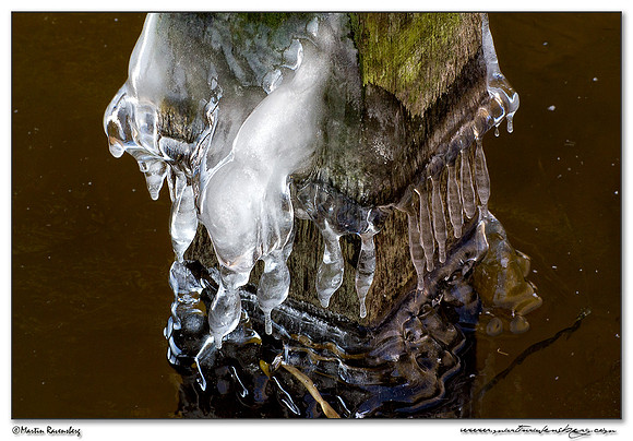 Ice sculpture at the Noord AA at Zoetermeer