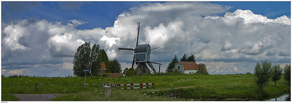 Gere Molen (Blauwe Wip) build in 1636 near Hazerswoude