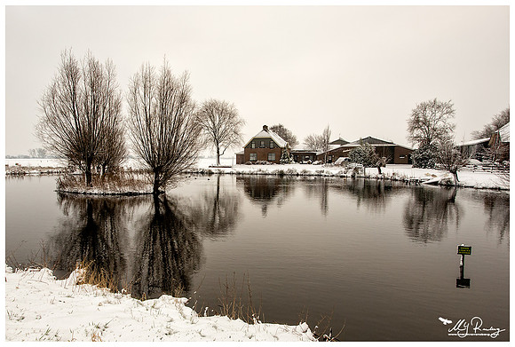 Winter in The Netherlands - Hazerswoude and surroundings