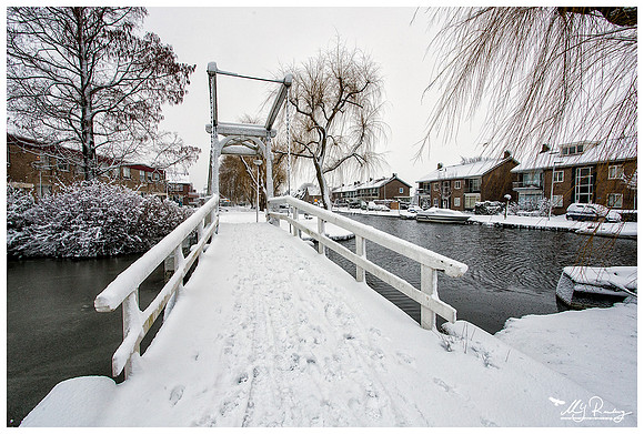 Winter in The Netherlands - Hazerswoude and surroundings