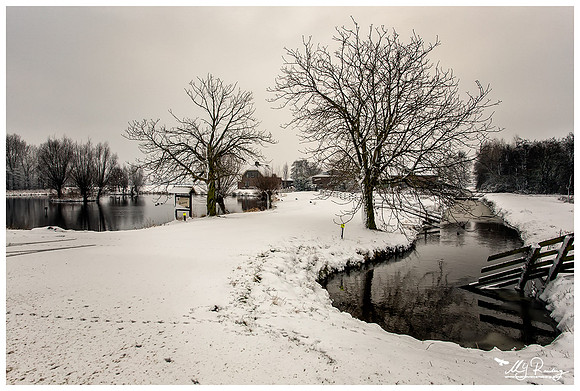 Winter in The Netherlands - Hazerswoude and surroundings