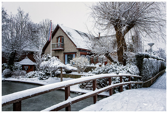 Winter in The Netherlands - Hazerswoude and surroundings