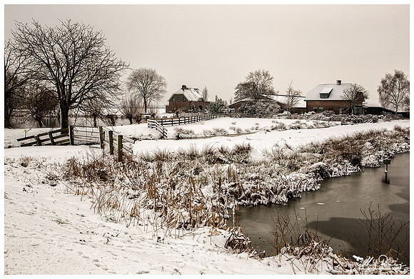 Winter in The Netherlands - Hazerswoude and surroundings