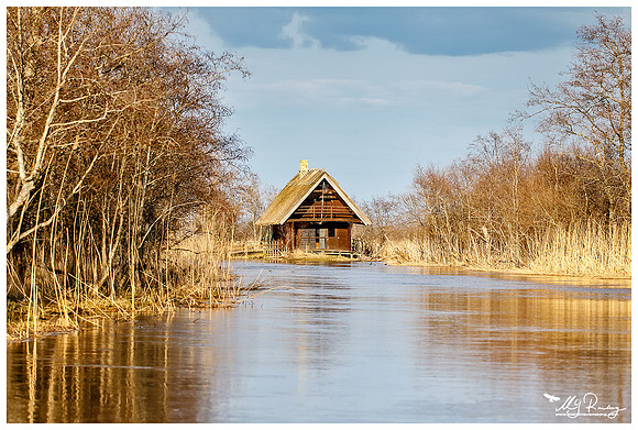 The Kasari River in Matsalu National Park