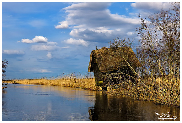 The Kasari River in Matsalu National Park
