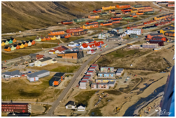 Longyearbyen from above