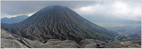 Mount Batok inside the massive Tengger Caldera