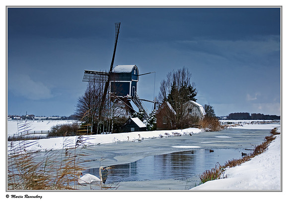 Gere Molen (Blauwe Wip) build in 1636 near Hazerswoude