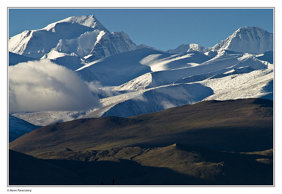 The Himalayan mountain - Gyachung Kang (7952m) near Tingri