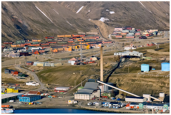 Longyearbyen from above