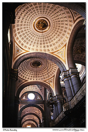 Inside of the Cathedral of Puebla
