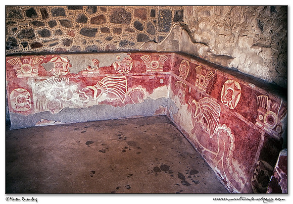 The Palace of the Jaguars (Palacio de los Jaguares) in Teotihuacán