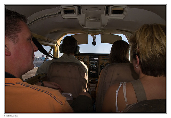 Fly excursion over the Okavango Delta - Botswana