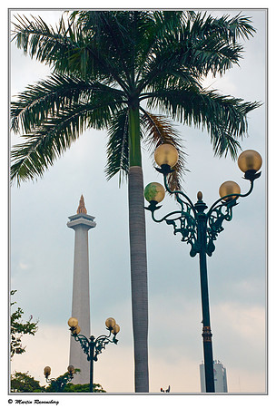 The National Monument or "Monas" in Jakarta