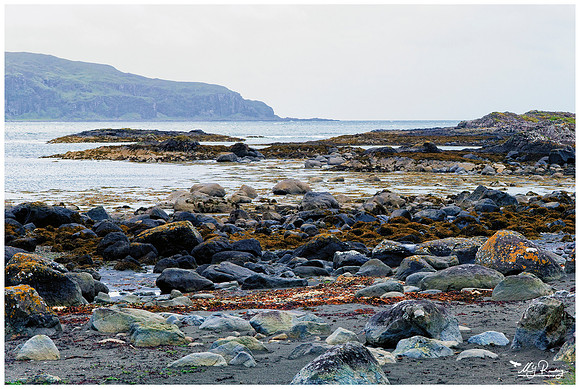 The coastline of the Ilse of Mull - Scotland