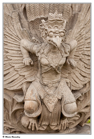 Sculpture at the Merdeka Square Garden in Jakarta