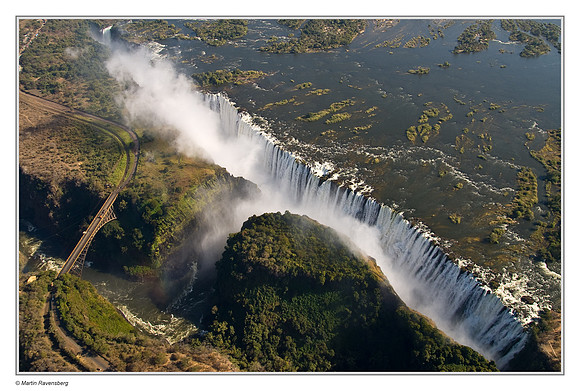 The Victoria Falls near Livingstone