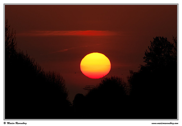 Sunrise near Aarlanderveen