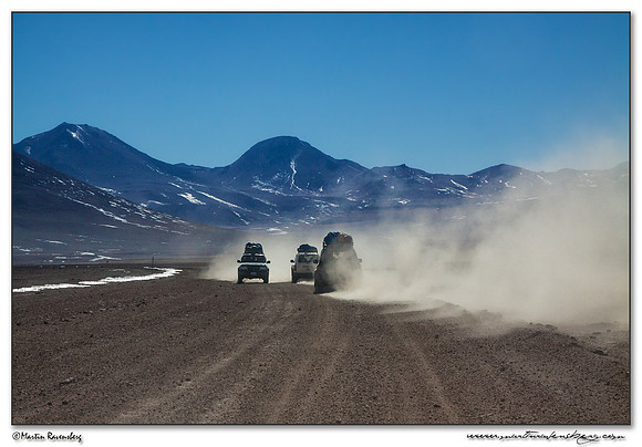 Landscape of the Altiplano in Bolivia