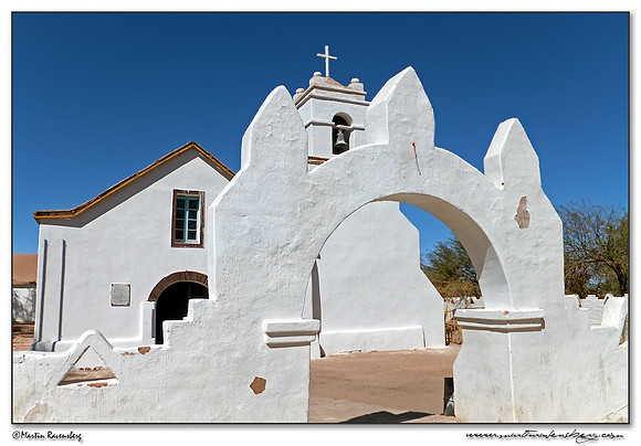 The Church of San Pedro de Atacama.