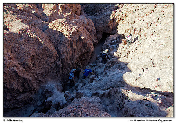 Cuevas de Sal Cañon near the Valle de la Luna (Valley of the Moon) near San Pedro de Atacama