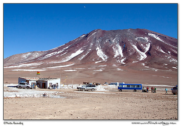 Bolivia border station the near the Licancabur Volcano, near San Pedro de Atacama (Chile)