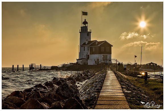 Paard van Marken, the lighthouse